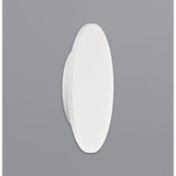 Bora 27cm Oval LED Wall Light 16W 2700K - Matt White