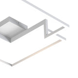 Boutique LED Flush Ceiling Light 42W 3000K - White
