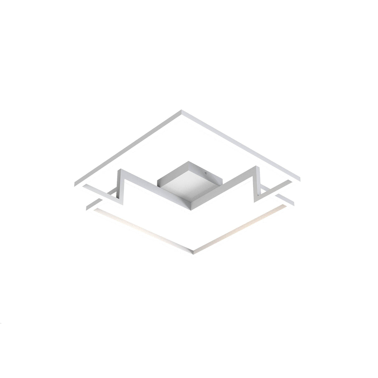 Boutique LED Flush Ceiling Light 42W 3000K - White