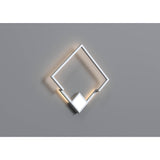 Boutique Large Square LED Wall Light - White