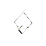 Boutique Small Square Dimmable LED Wall Light - White