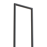 Boutique Large Rectangular LED Wall Light - Black