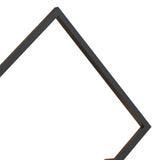 Boutique Large Square LED Wall Light - Black