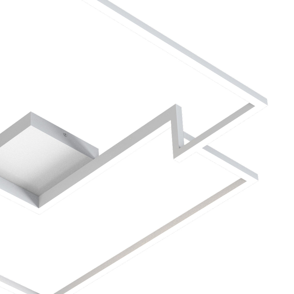 Boutique Dimmable LED Flush Ceiling Light 79W 3000K - White