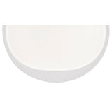 Box CCT LED Flush Ceiling Light With Remote Control - White