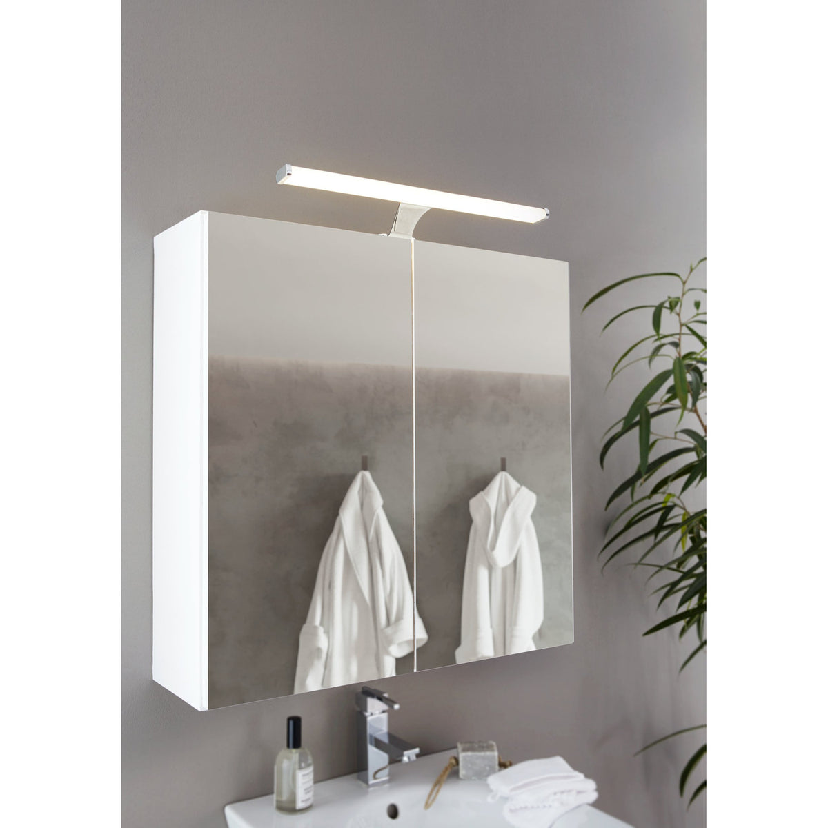 Bralmena LED Bathroom Mirror Light 40cm - Chrome