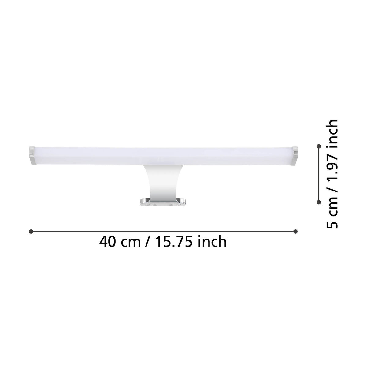 Bralmena LED Bathroom Mirror Light 40cm - Chrome