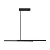 Branessa Smart Colour Changing 2 Light Pendant - Black