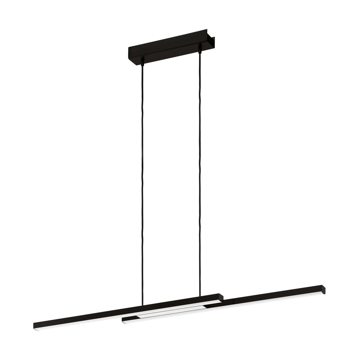 Branessa Smart Colour Changing 2 Light Pendant - Black