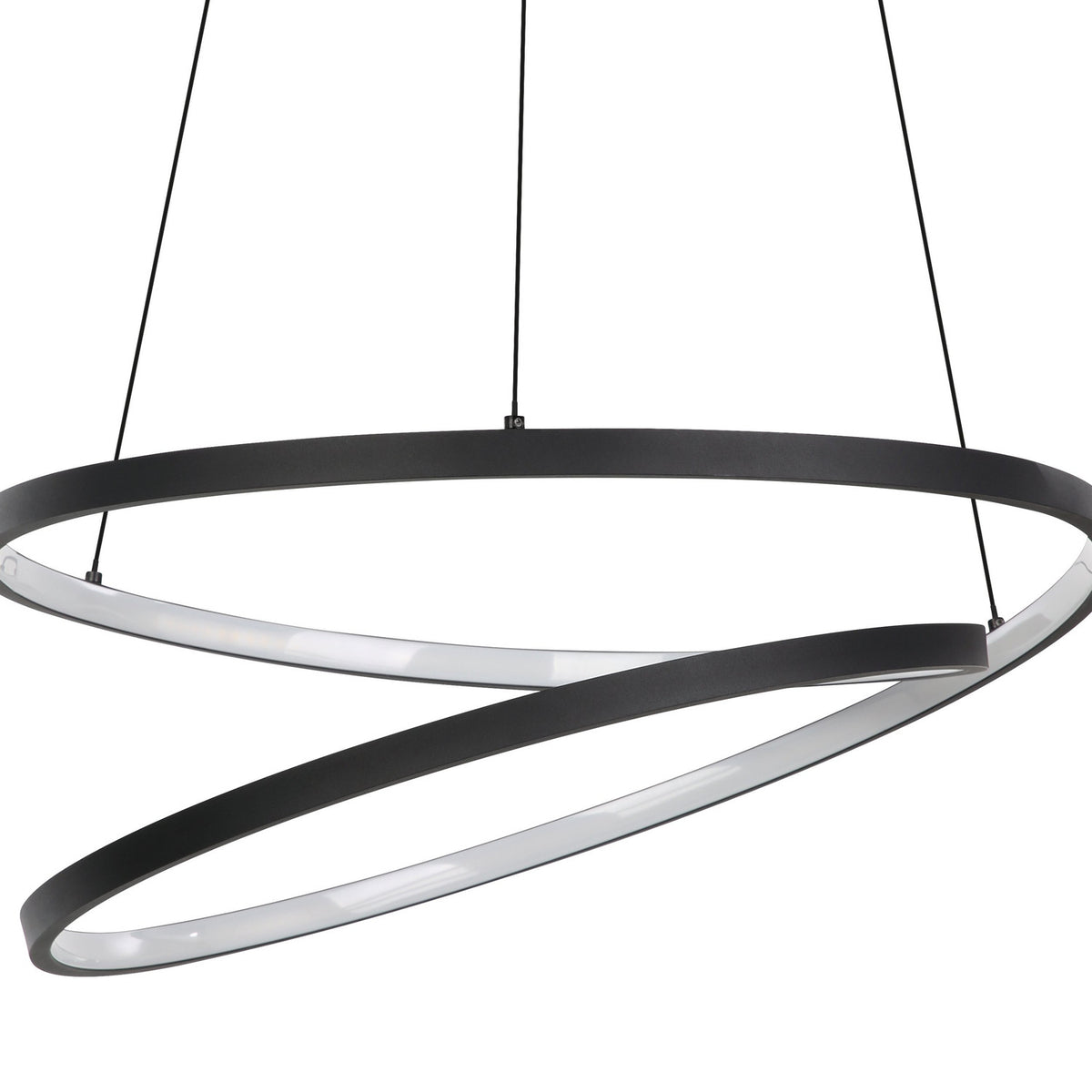 Brasmane Pendant Light 55cm - Black
