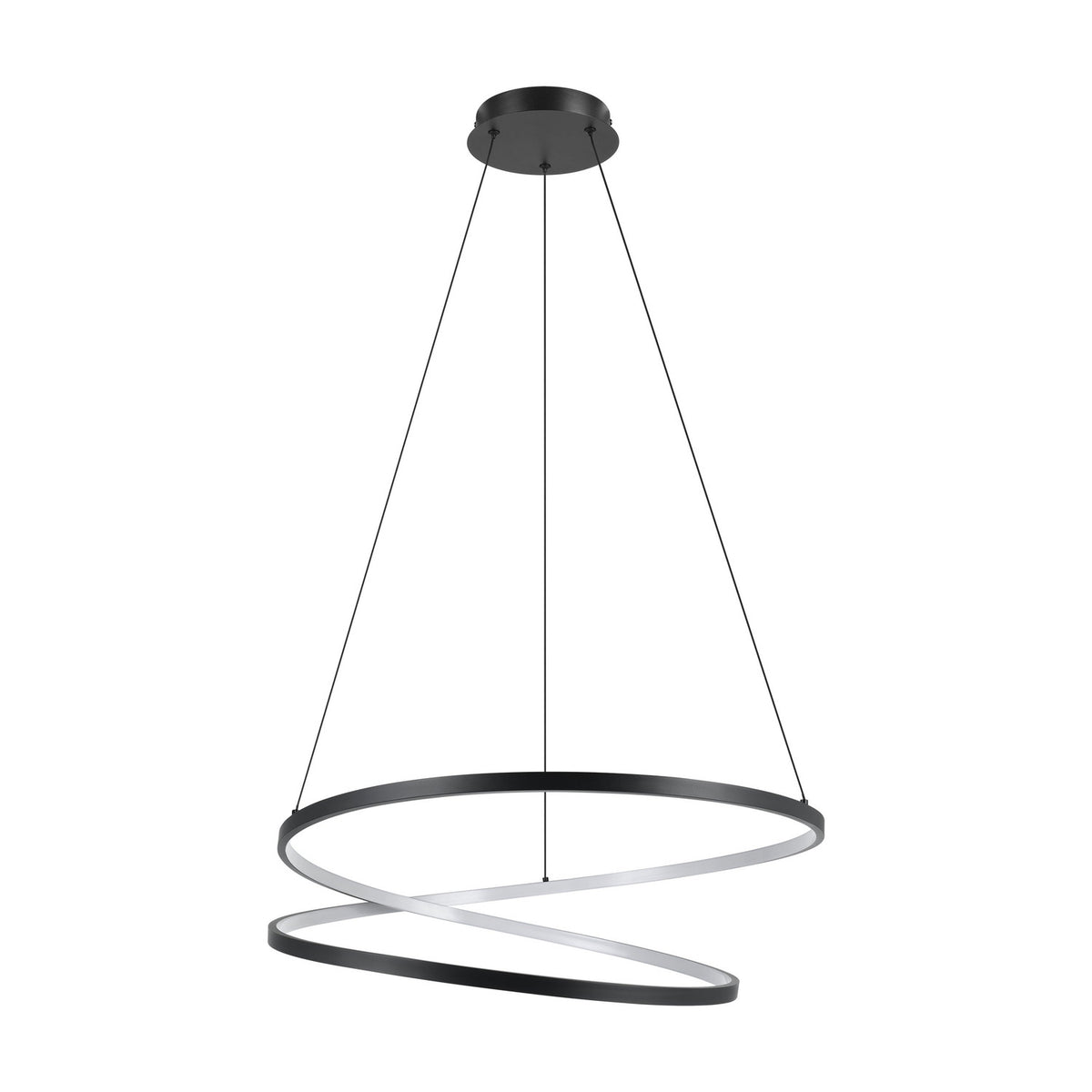 Brasmane Pendant Light 70cm - Black