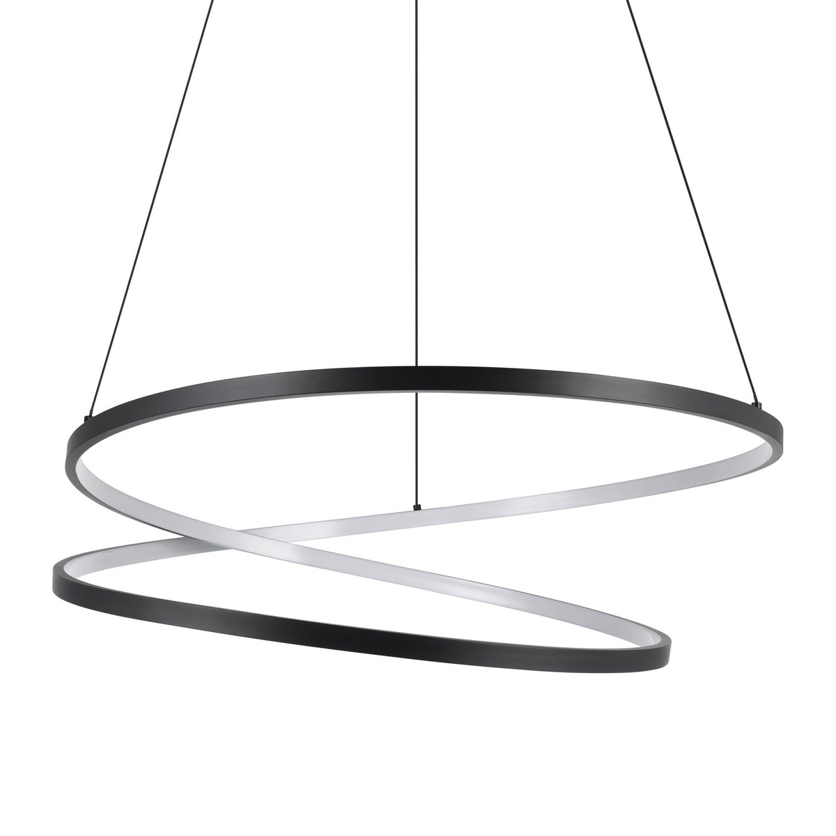 Brasmane Pendant Light 70cm - Black
