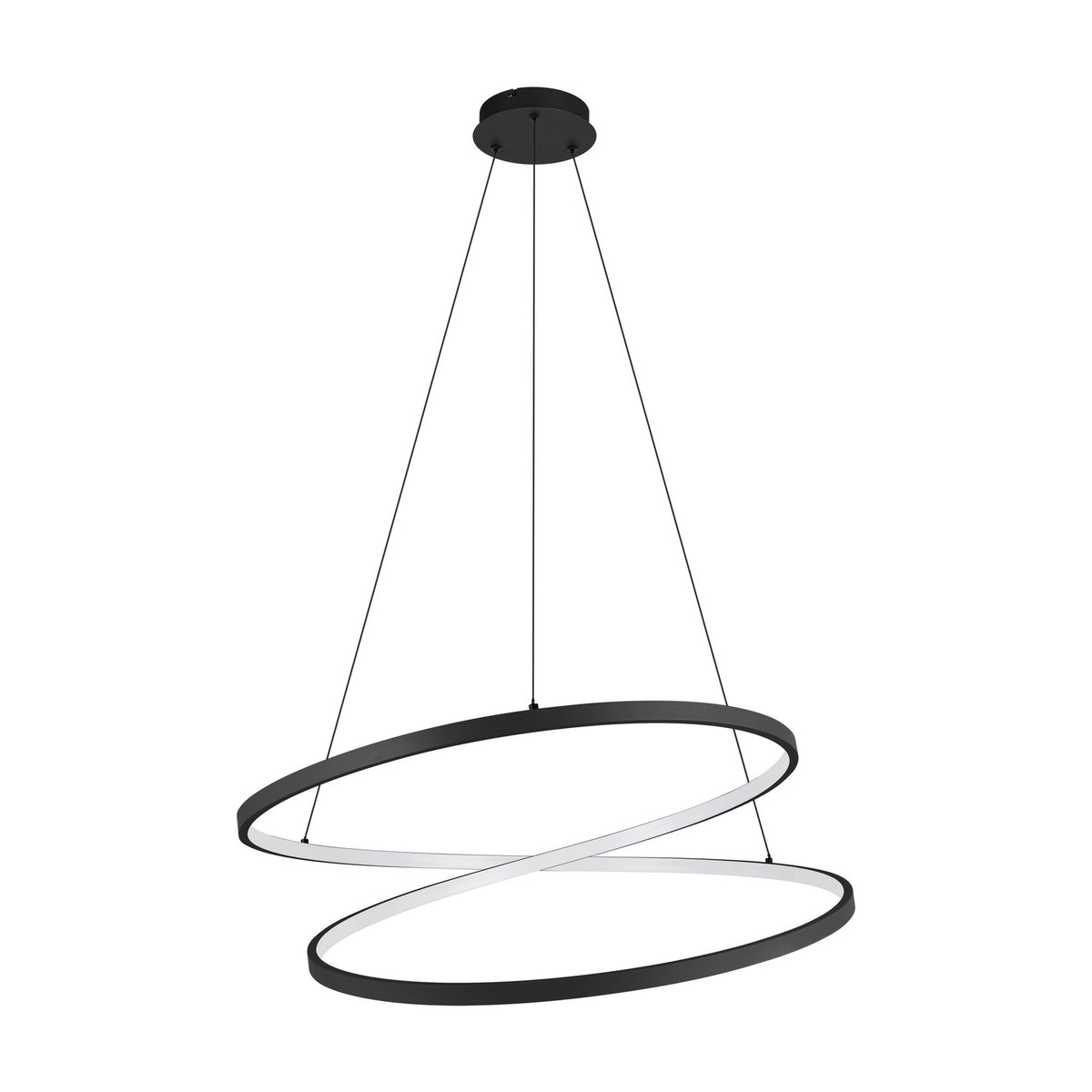 Brasmane Pendant Light 70cm - Black