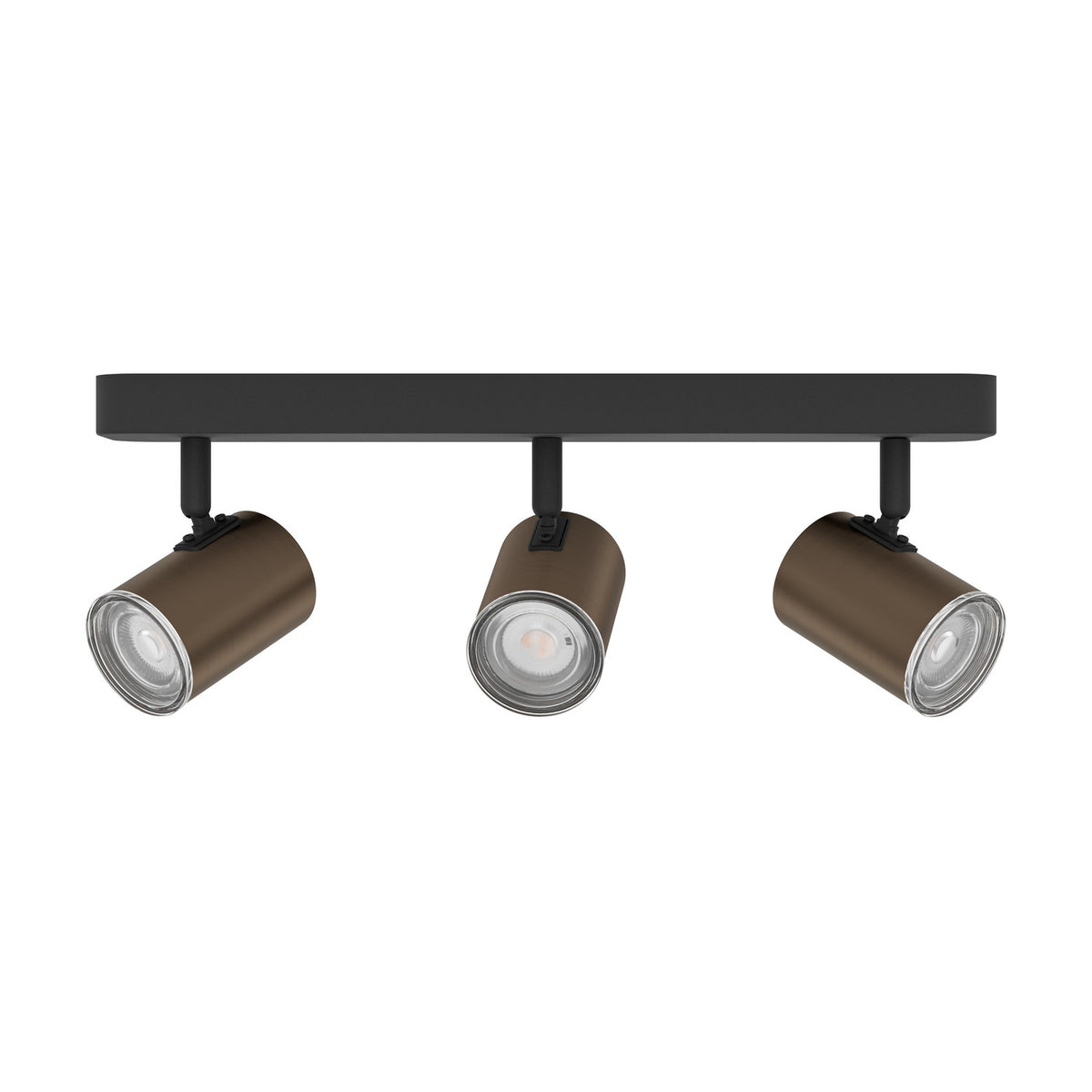 Brelora 3 Light Spotlight Bar - Bronze & Black