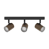 Brelora 3 Light Spotlight Bar - Bronze & Black