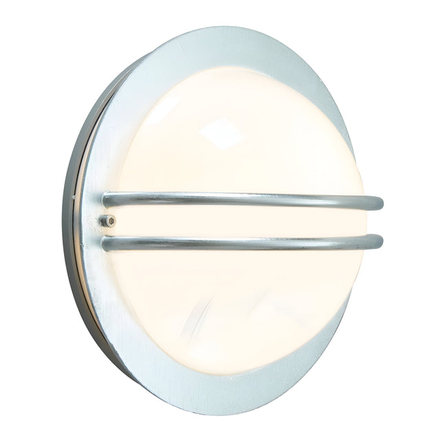 Bremen 1 Light Wall Lantern - Galvanised