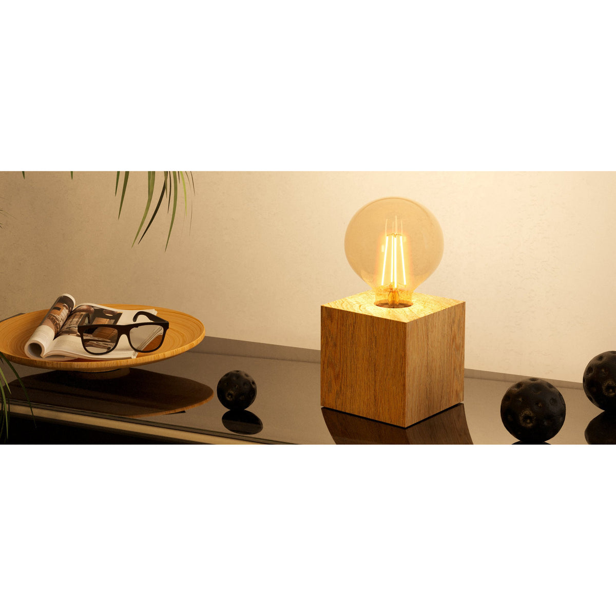 Bremessa Table Lamp - Brown