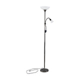 Brilbette Mother and Child Floor Lamp - Black Nickel