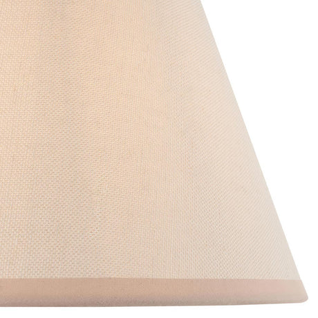 Brockbury 25cm Tapered Lamp Shade - Vintage White