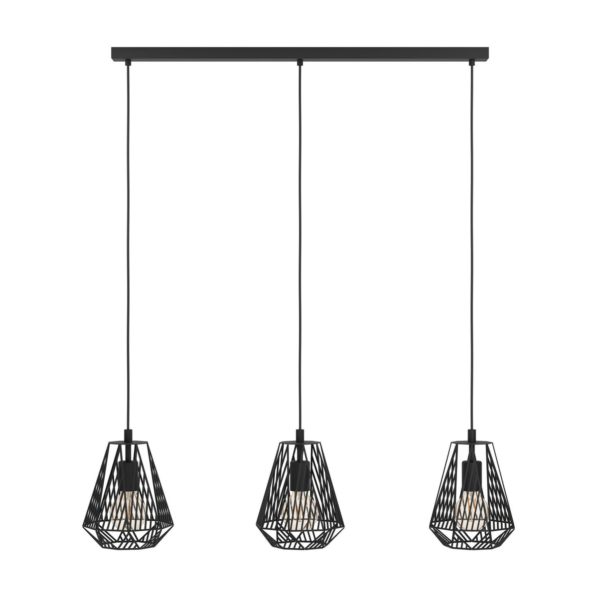 Brolvelle Linear Pendant Light - Black