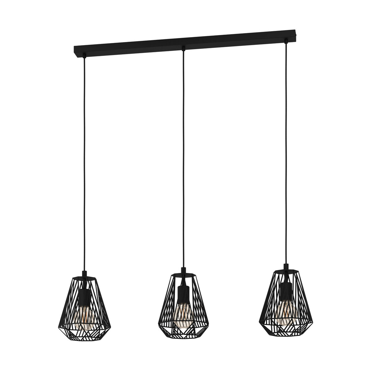 Brolvelle Linear Pendant Light - Black