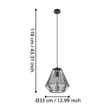 Brolvelle Pendant Light - Black
