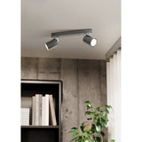 Bronane 2 Light Spotlight Bar - Black