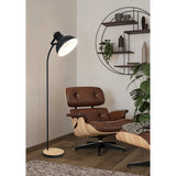 Brosora Floor Lamp - Black & Wood