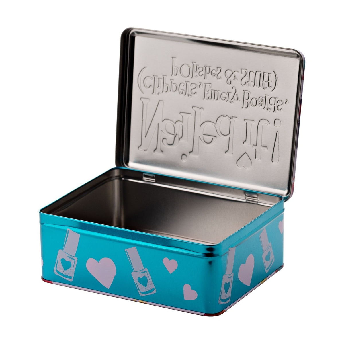 Nailed It Nail Stuff Aluminium Storage Box - Purple & Blue