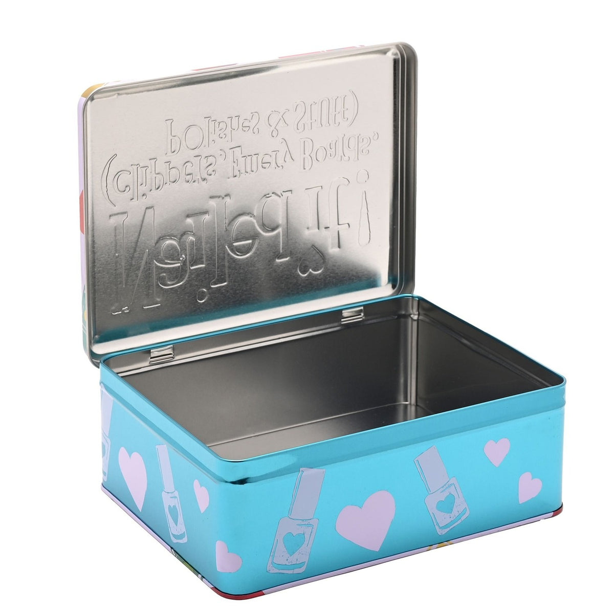 Nailed It Nail Stuff Aluminium Storage Box - Purple & Blue