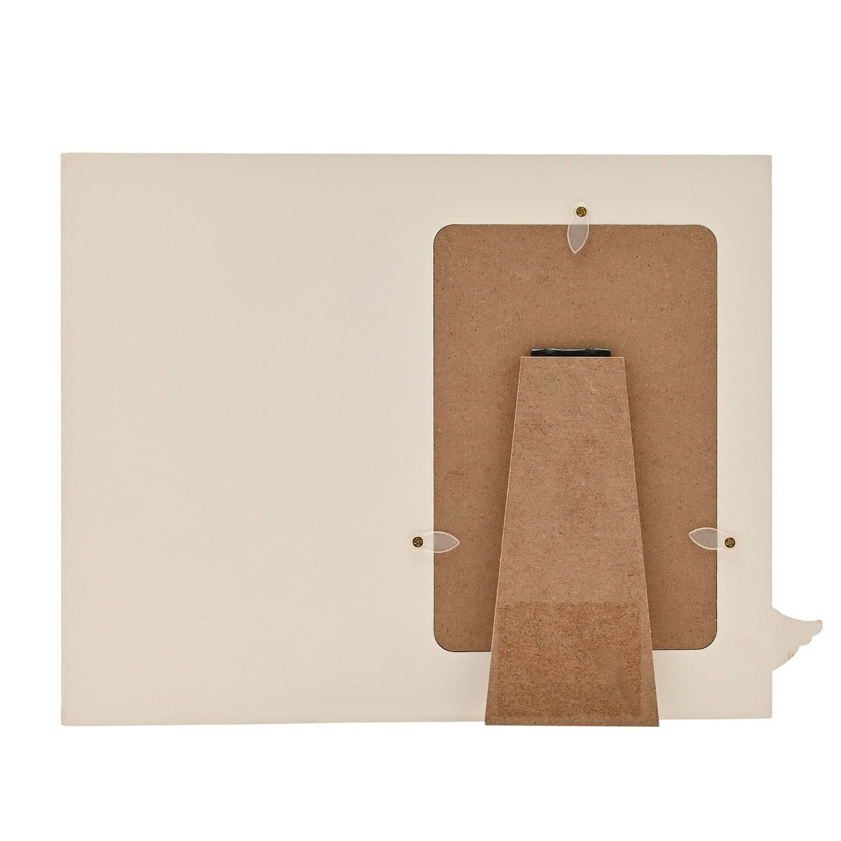 Mum Floral Goose MDF Photo Frame 6 x 4in - Cream & Orange