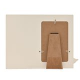 Mum Floral Goose MDF Photo Frame 6 x 4in - Cream & Orange