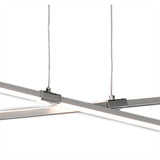 Bucle LED Linear Suspension Light 42W 3000K - Polished Chrome