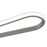 Bucle LED Semi-Flush Ceiling Light 36W -  Polished Chrome