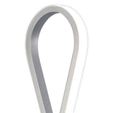 Bucle LED Frosted Acrylic Table Lamp 18W 3000K - Silver/Chrome
