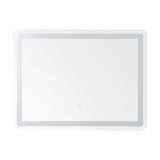 Buenavista 1 LED Bathroom Mirror - Silver