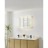 Buenavista 1 LED Bathroom Mirror - Silver