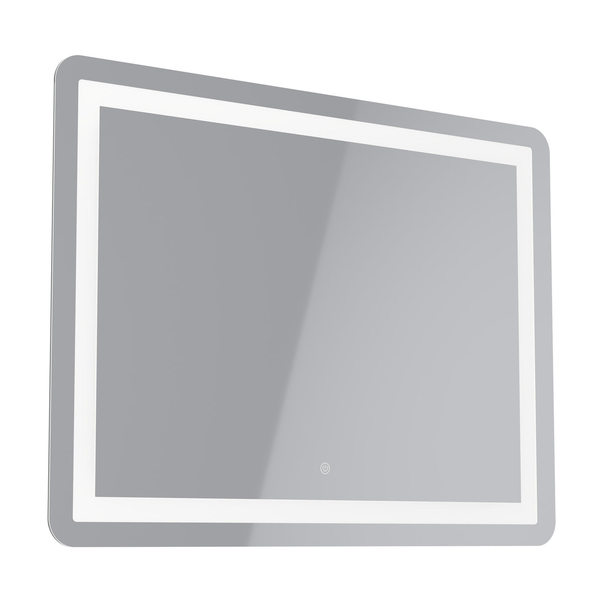 Buenavista 1 LED Bathroom Mirror - Silver