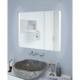 Buenavista 2 LED Bathroom Mirror - Silver