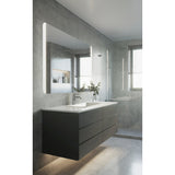 Buenavista 2 LED Bathroom Mirror - Silver