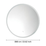 Buenavista LED Bathroom Mirror - Silver