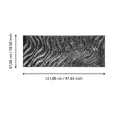 Bugrino Wall Decoration 121 x 4cm - Black