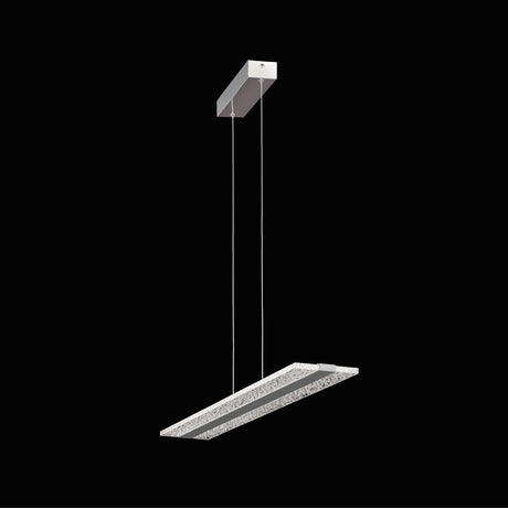 Burbuja 120cm LED Linear Suspension Light 48W 4000K - Chrome