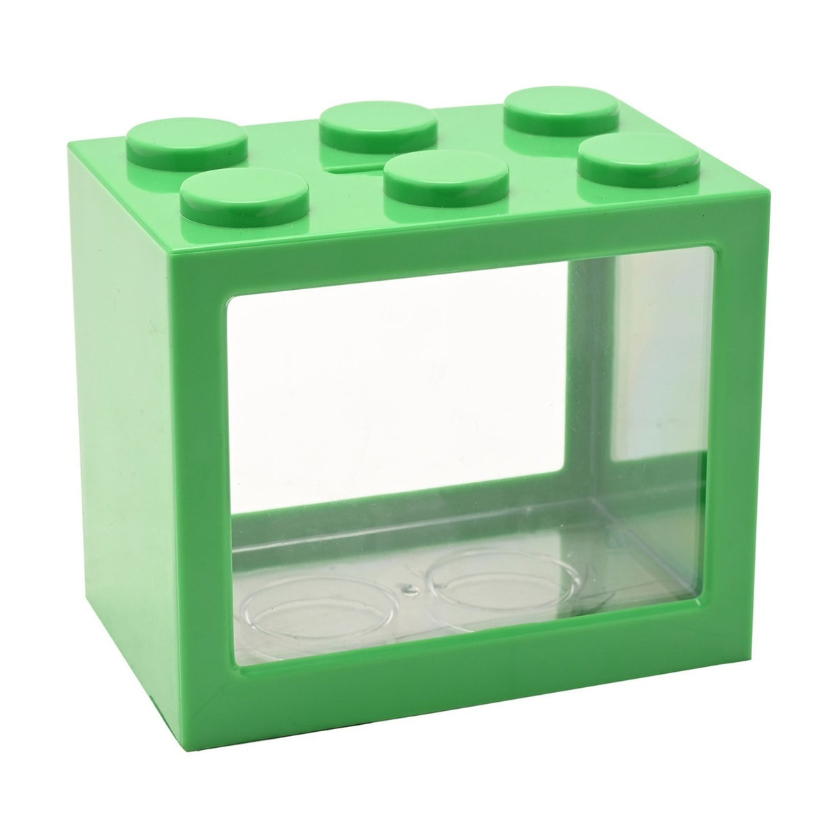 Personalisable Money Box with Full Alphabet Sticker Sheet - Green