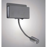 Cabarete LED Wall/Reading Light 3W 3000K - Matt Black