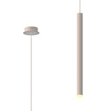 Cala 52cm Tube LED Pendant Light 6W 3000K - Sand White