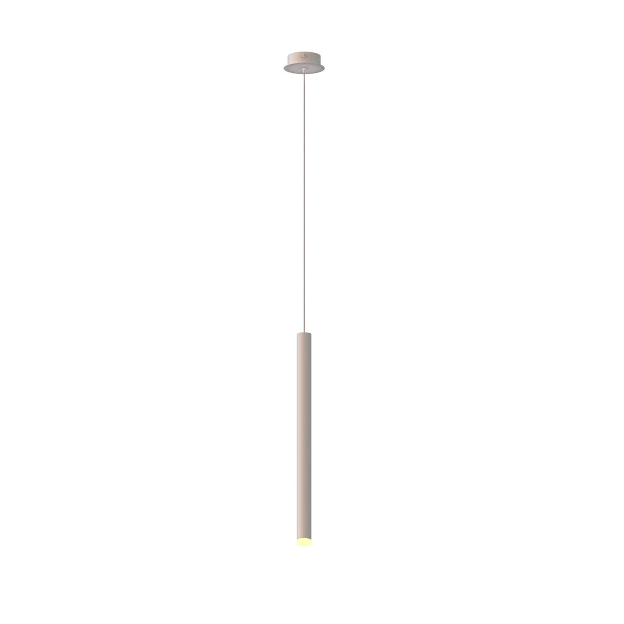 Cala 52cm Tube LED Pendant Light 6W 3000K - Sand White