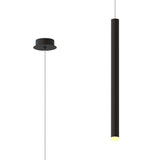 Cala 52cm Tube LED Pendant Light 6W 3000K - Sand Black