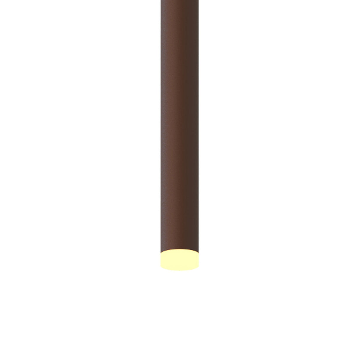 Cala 52cm Tube LED Pendant Light 6W 3000K - Rust Brown