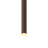 Cala 52cm Tube LED Pendant Light 6W 3000K - Rust Brown